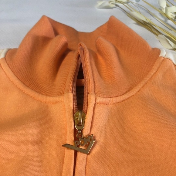 PONY Track Jacket in Tangerine - Picture 4 of 11